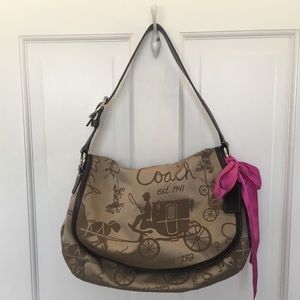 COACH Ashely Horse & Carriage Collection Bag
